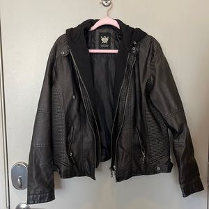 Love & Lock Faux Leather jacket